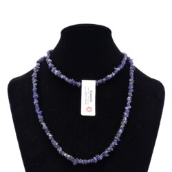 Sodalith Edelsteinkette Trommelsteine