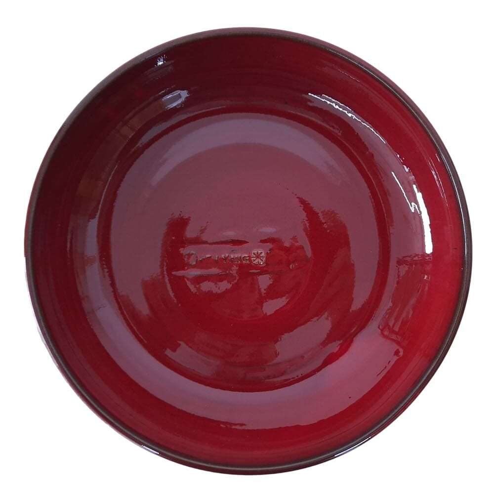 Energieschale-kirschrot Energieschale zur Rechtspolarisation von Lebensmitteln