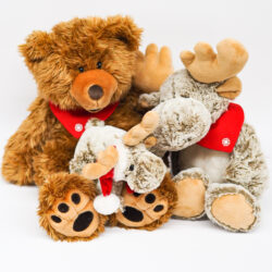 Weihnachtselch Grizzly Elch