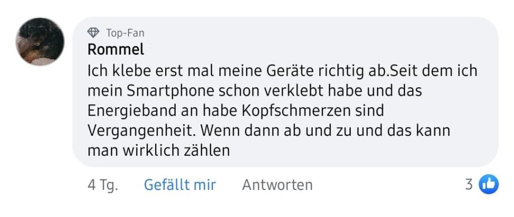 Erfahrungsbericht zu unseren Produkten