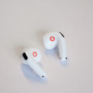 Bluetooth-Sticker klein für Hörgeräte, In-Ear und Airpods (4 Stück)