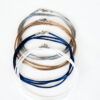 Seidenband Medaillon Keramik